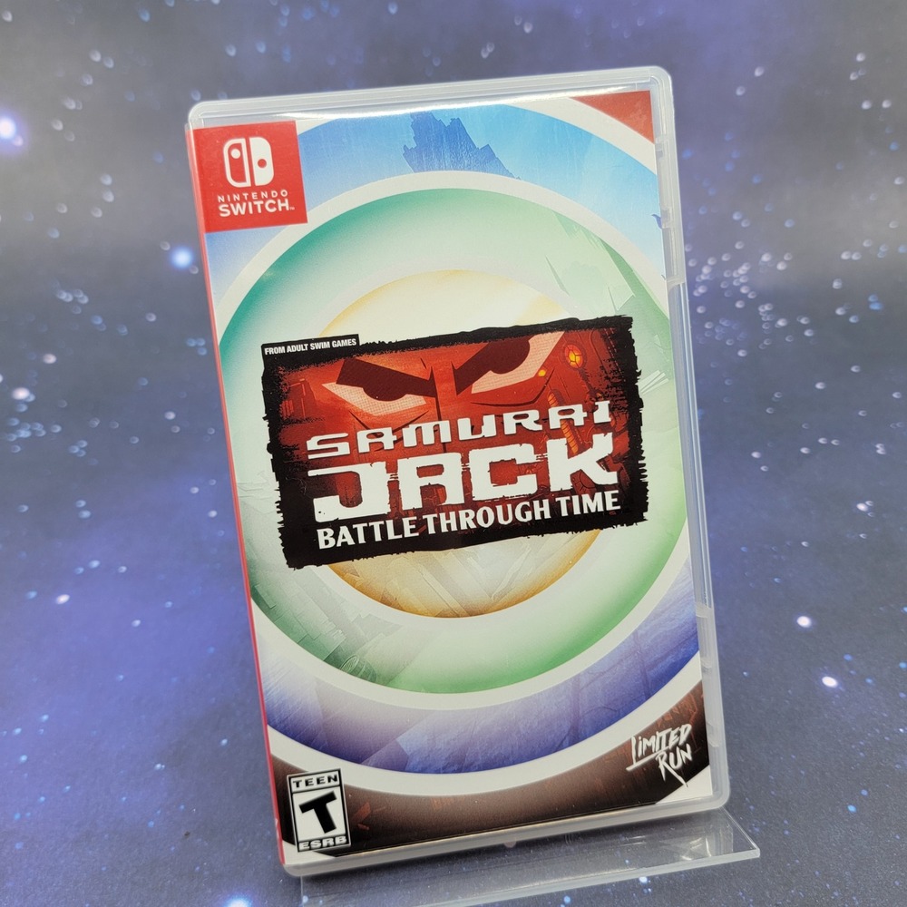 Samurai Jack Battle Through Time Nintendo Switch Limited Run Games #079 LRG